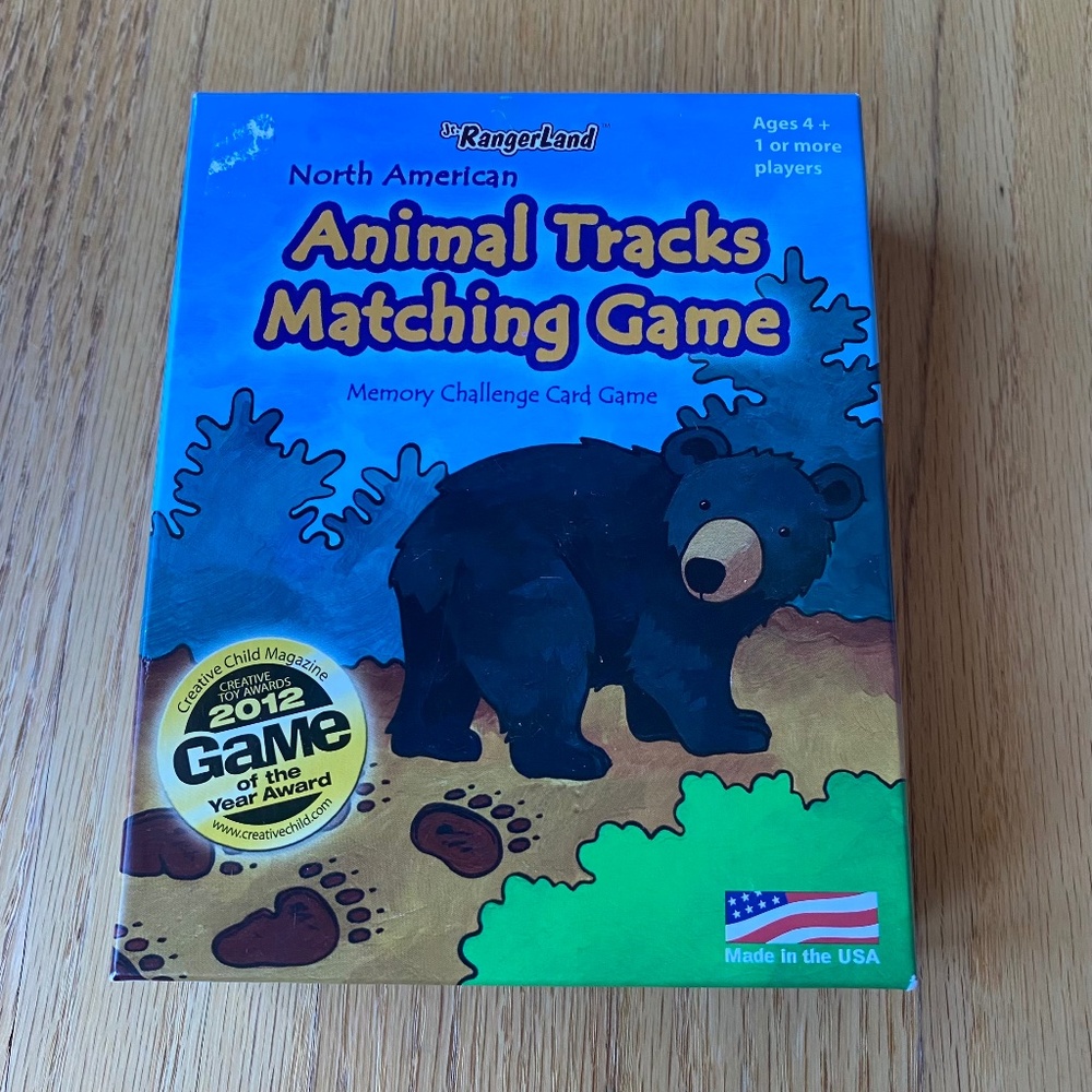 Animals Tracks Matching Game